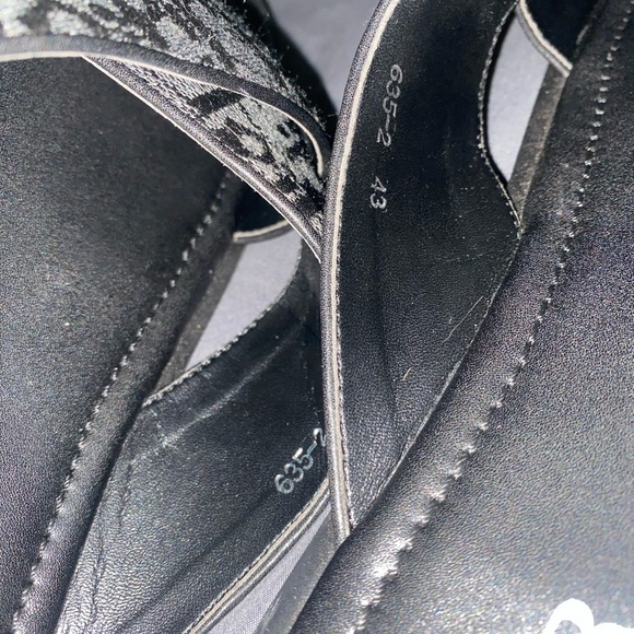 Dior Alias Sandal all black Dior oblique jacquard made in Italy - Picture 6 of 8